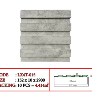 Ốp lam - 4 sóng thấp - vân đá